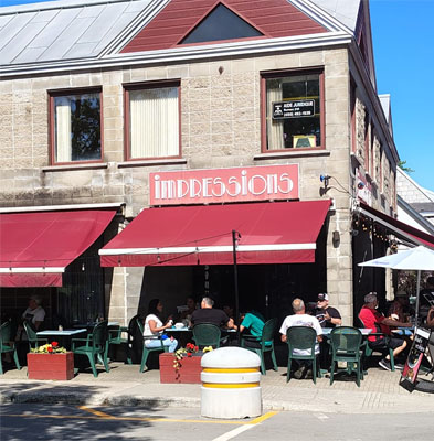 IMPRESSION Restaurant Terrasse