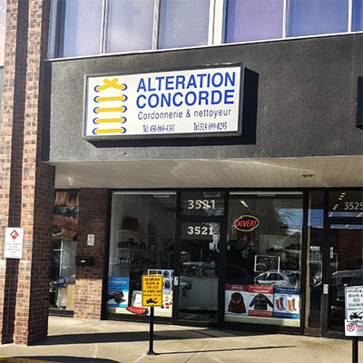ALTÉRATION CONCORDE - Couture - Cordonnerie - Nettoyeur